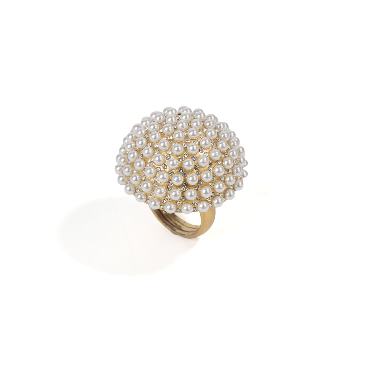 Siete Wonder - Pearl Dome Statement Ring
