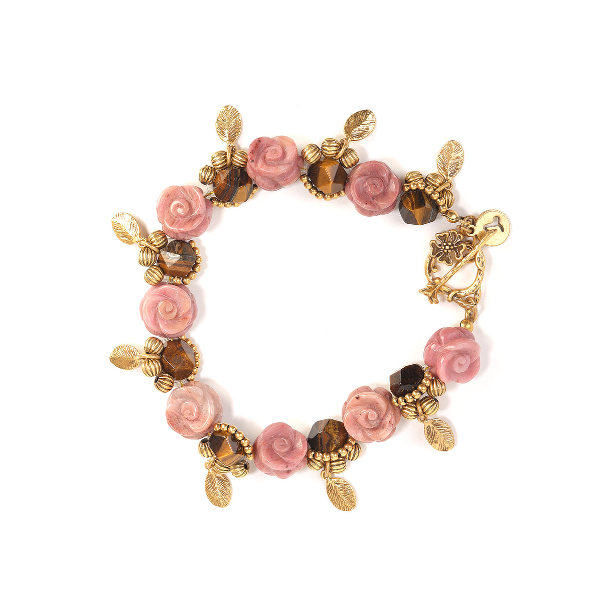 Siete Wonder - Pink Floral Bracelet