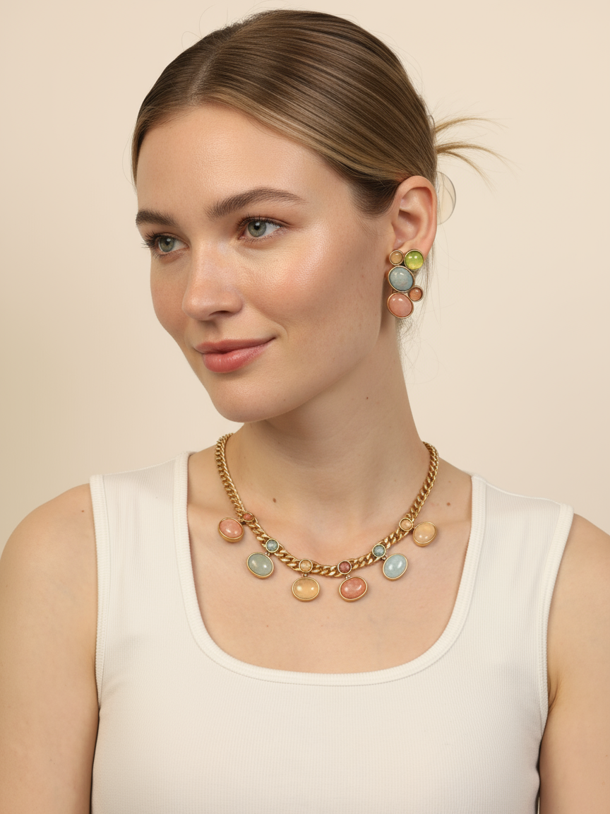 Siete Earring - Spring Chamber