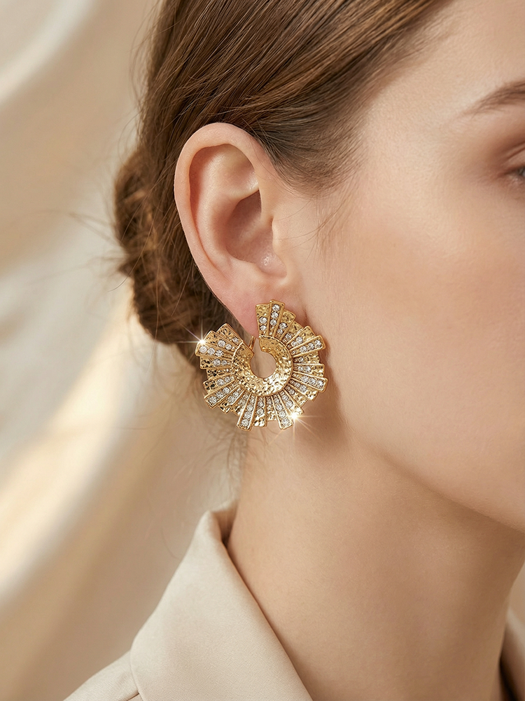 Siete Earring - Celestial Jade