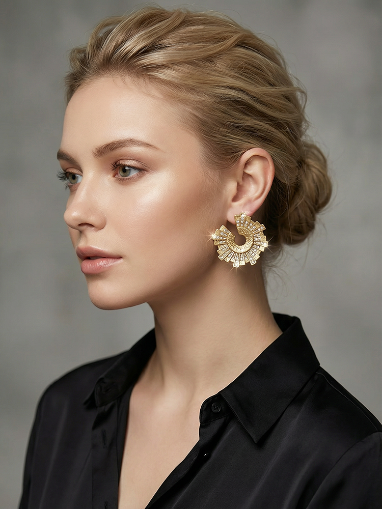 Siete Earring - Celestial Jade