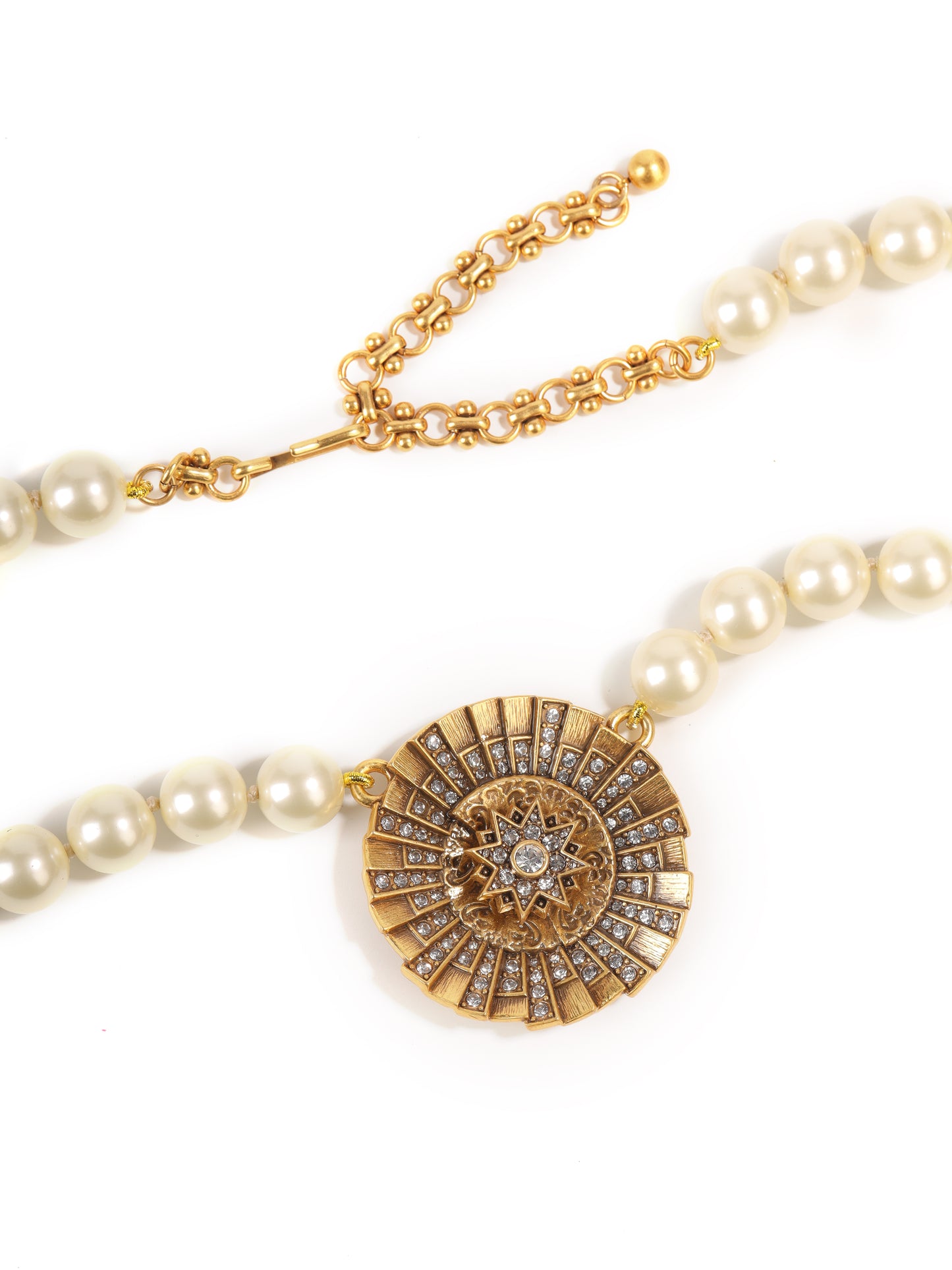 Siete Necklace - Sun and Moon Embrace