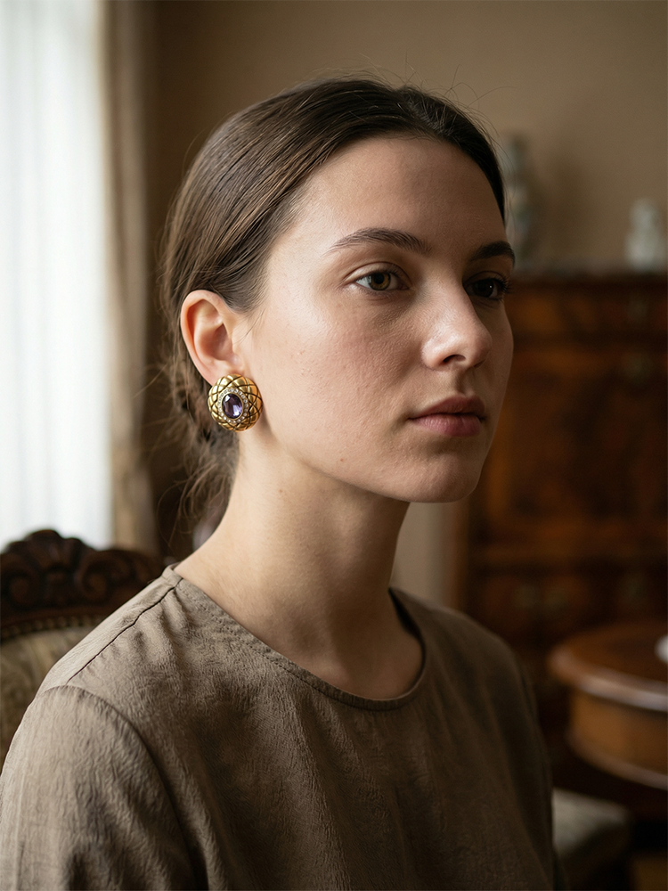 Siete wonder Earring - Azure Halo - image 2