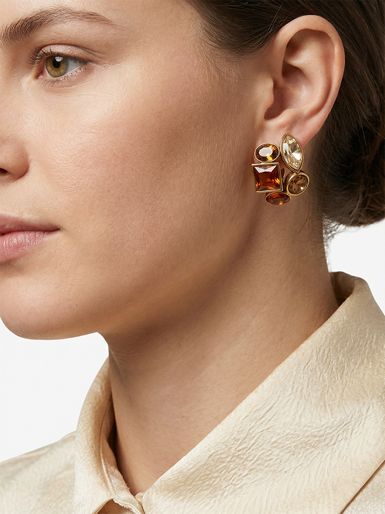 Siete wonder Earring - Champagne Prism - image 3
