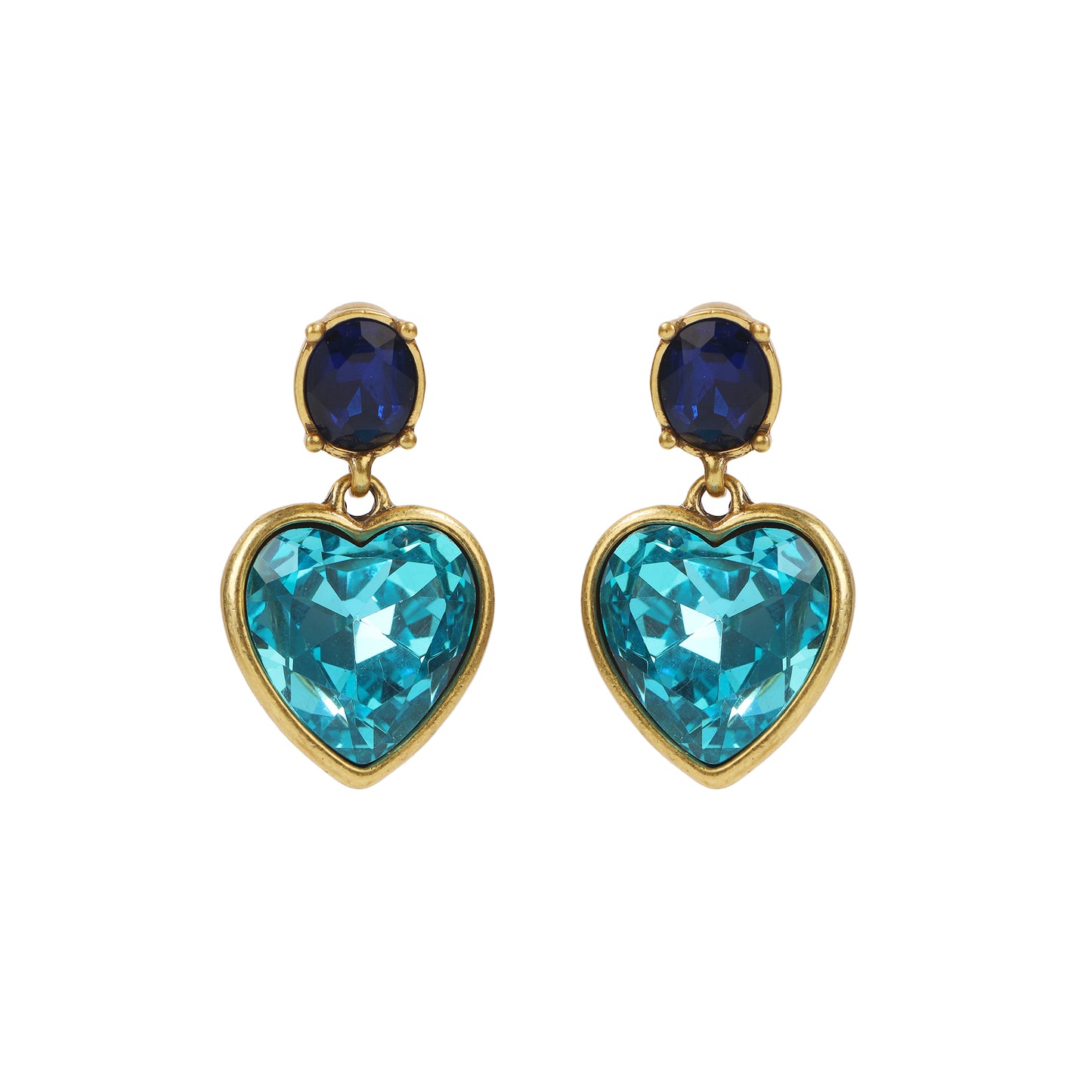Siete wonder Earring - Heart of Water and Clouds - image 1
