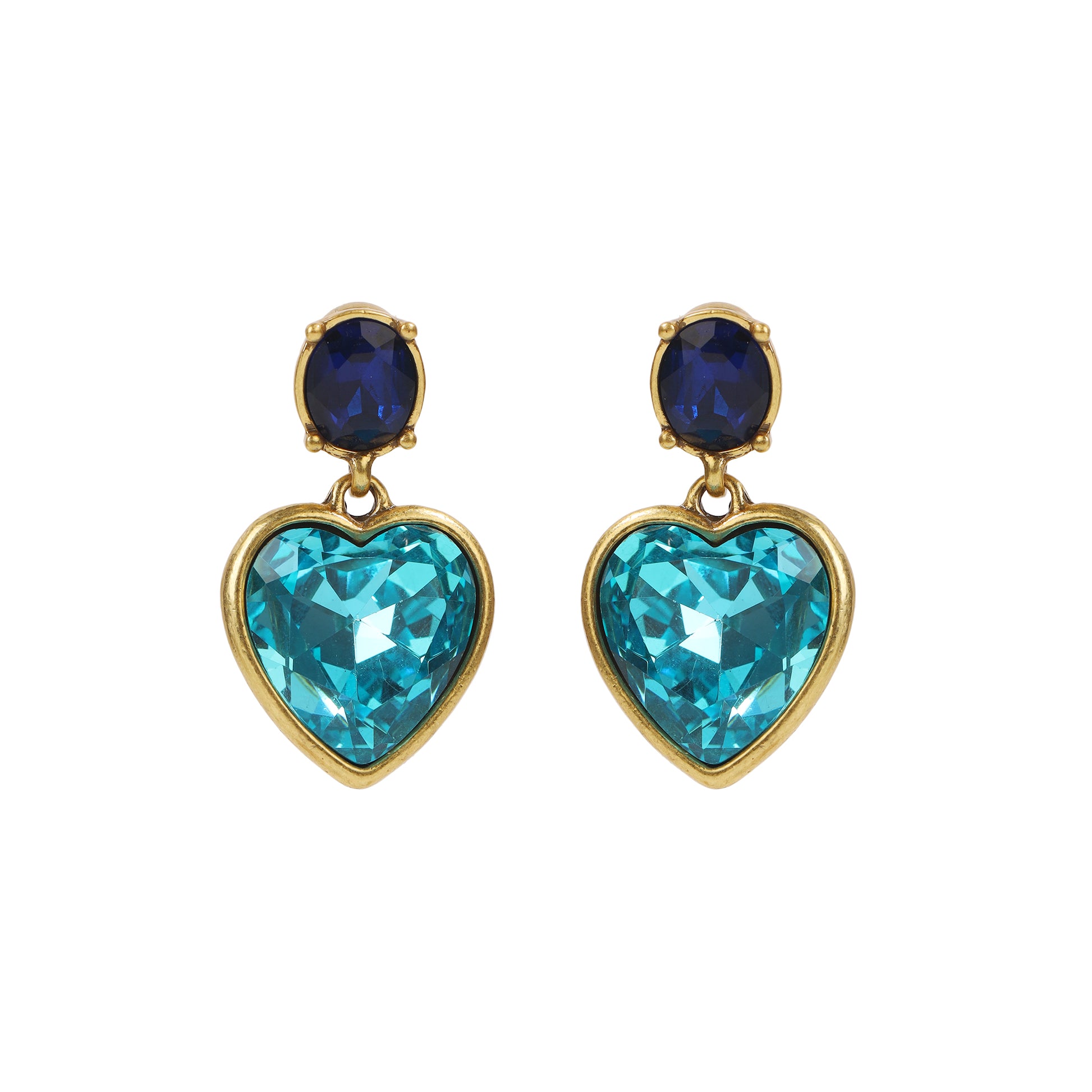 Siete wonder Earring - Heart of Water and Clouds - image 1
