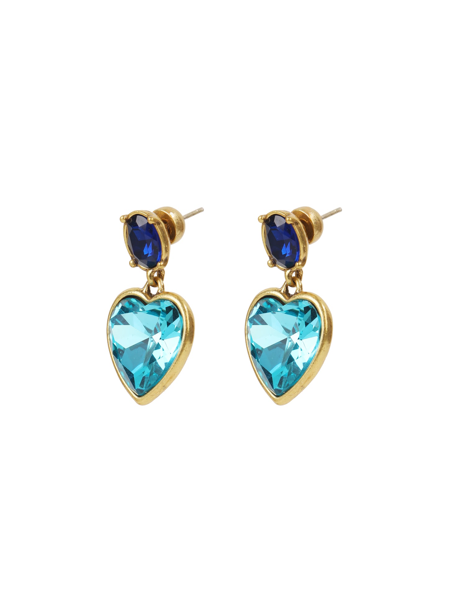 Siete wonder Earring - Heart of Water and Clouds - image 4