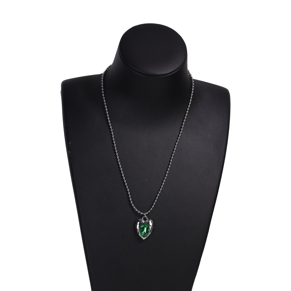 Siete Wonder - Green Crystal Necklace ZA008
