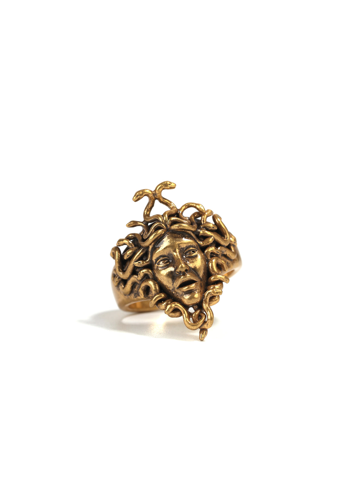 Siete Wonder - Golden Medusa Ring
