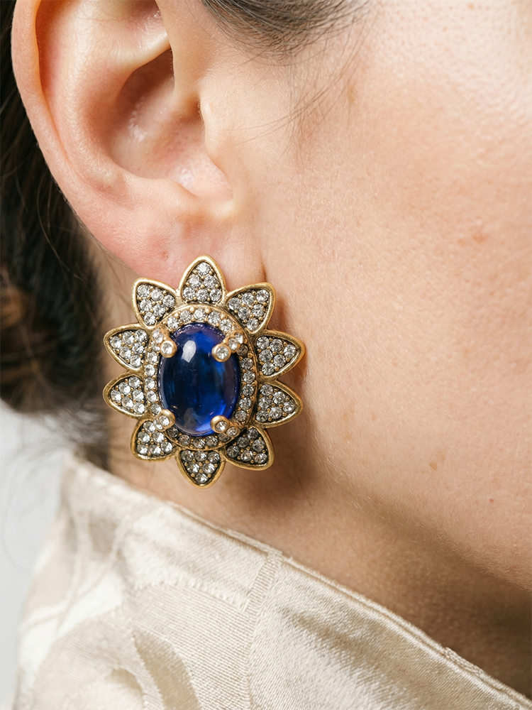 Siete Earring - Azure Dawn