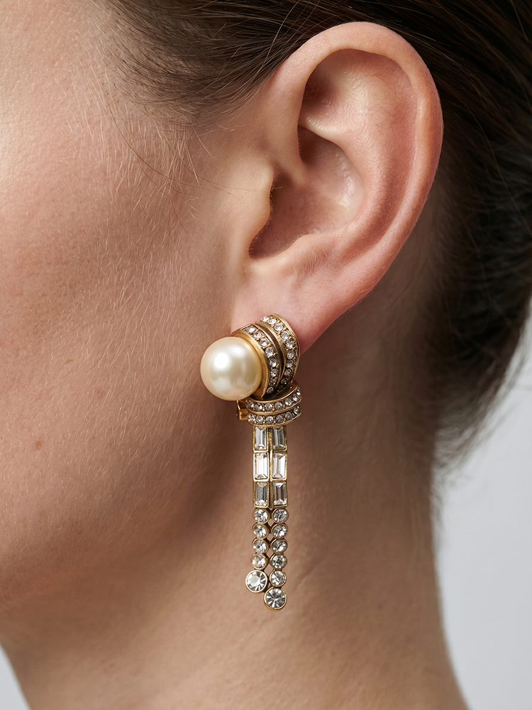 Siete wonder Earring - South Sea Pearl - image 3