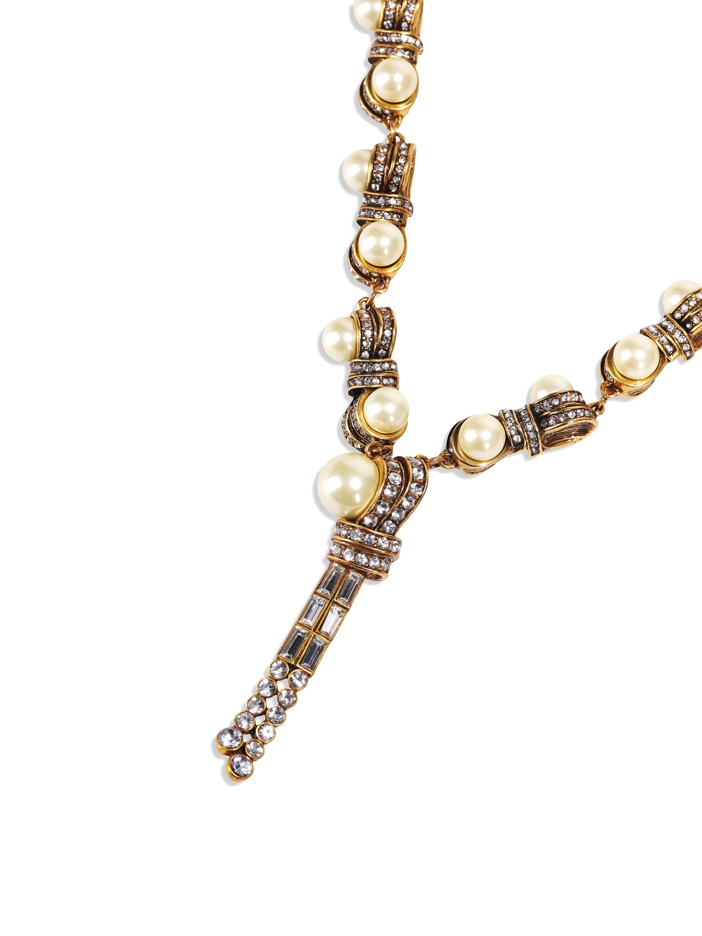 Siete wonder Necklace - South Sea Golden Pearl - image 5