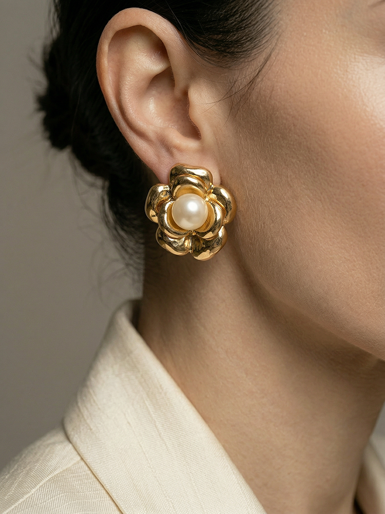 Siete Earring - Golden Core