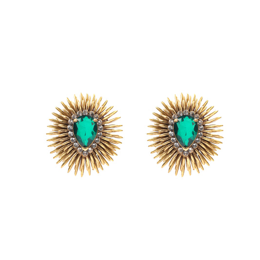 Siete Wonder - Hibiscus Dawn Earrings