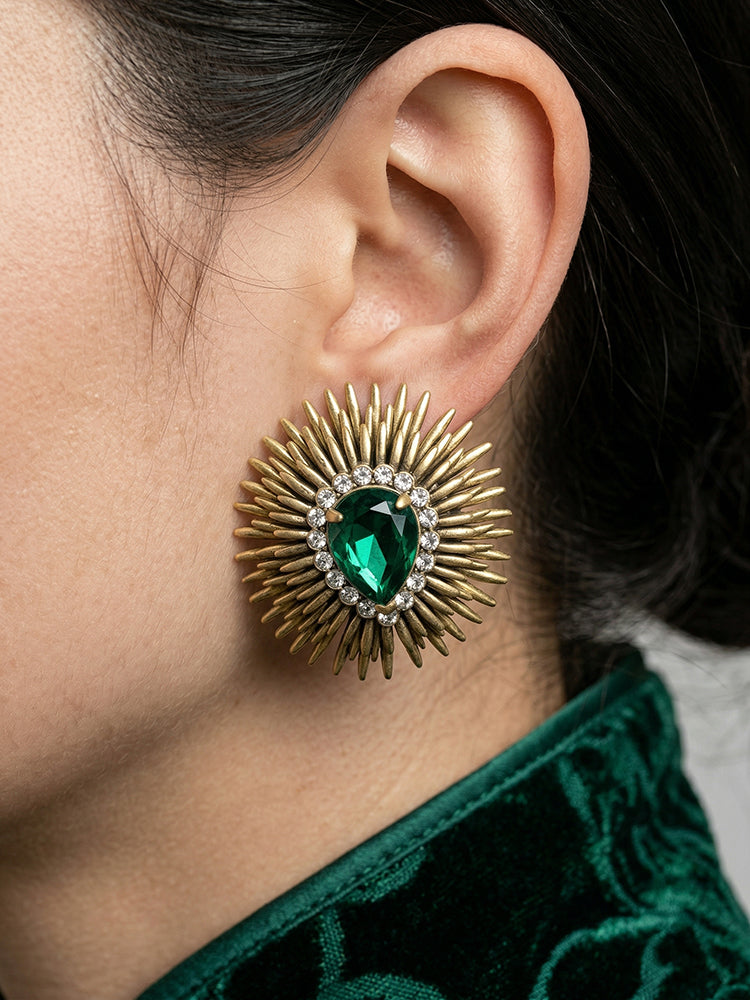 Siete Wonder - Hibiscus Dawn Earrings