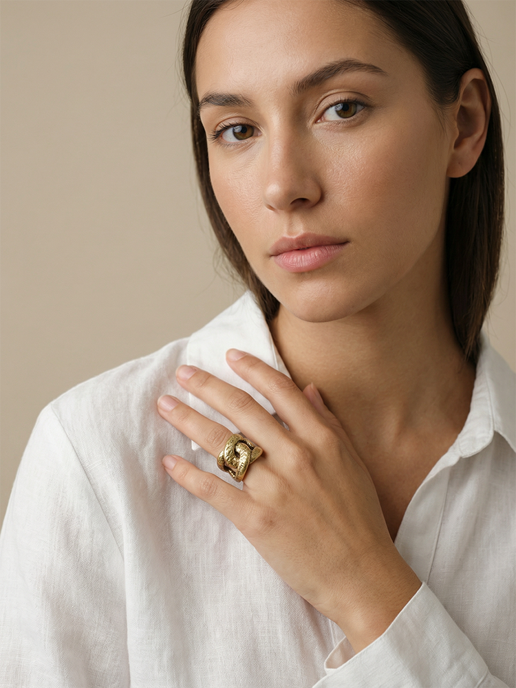 Siete Wonder - Gilded Years Ring