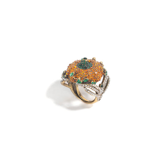 Siete Wonder - Multicolor Crystal Cluster Ring
