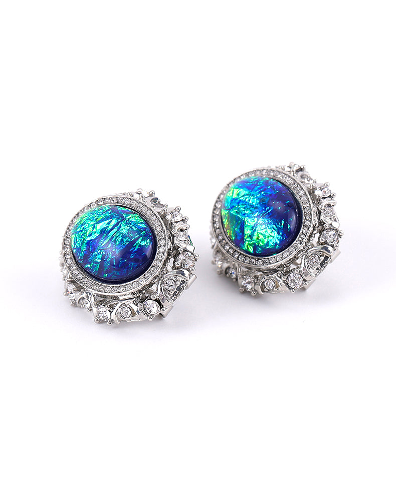 Siete Earring - Jade Pool Dew