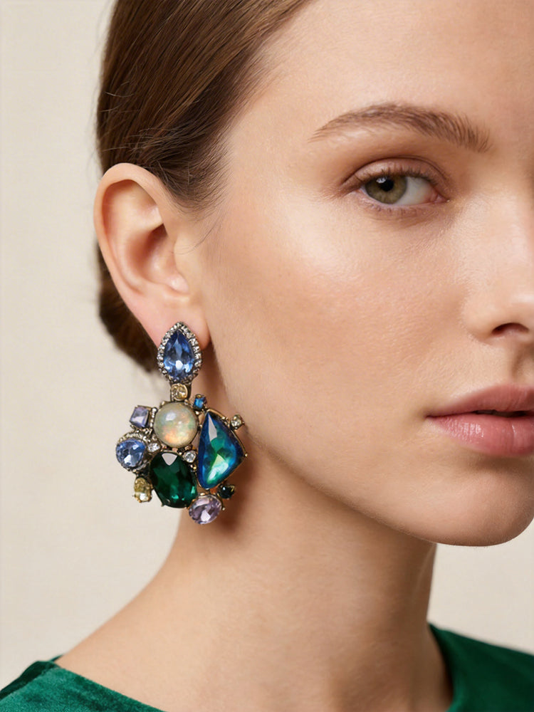 Siete Earring - Golden Shimmer