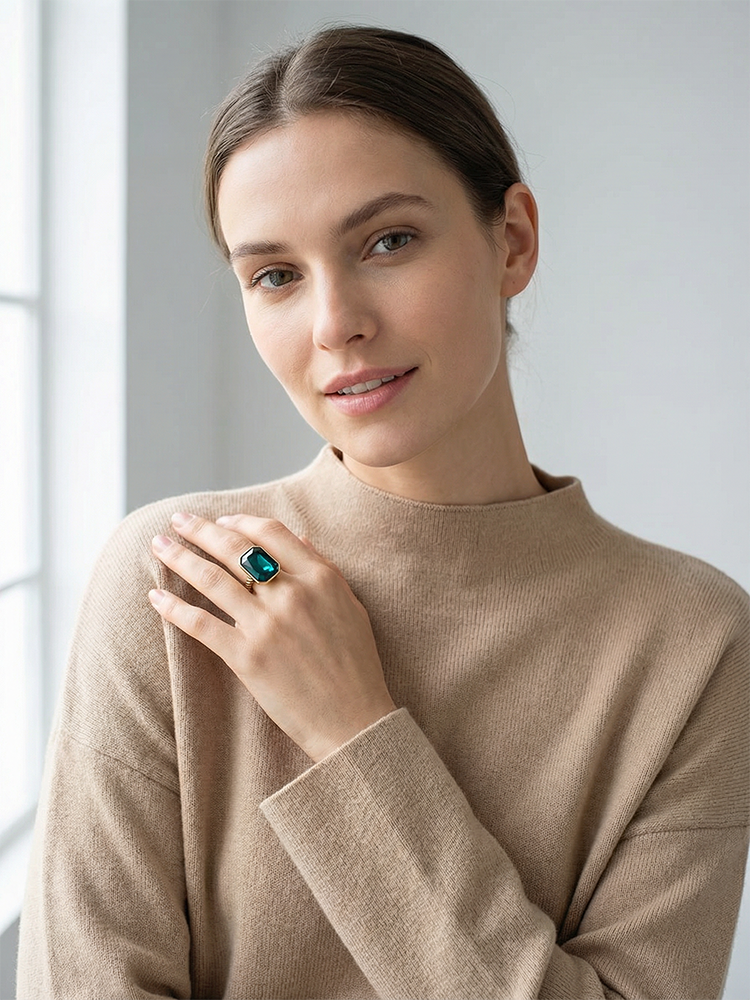 Siete wonder Ring - Azure Glass - image 2
