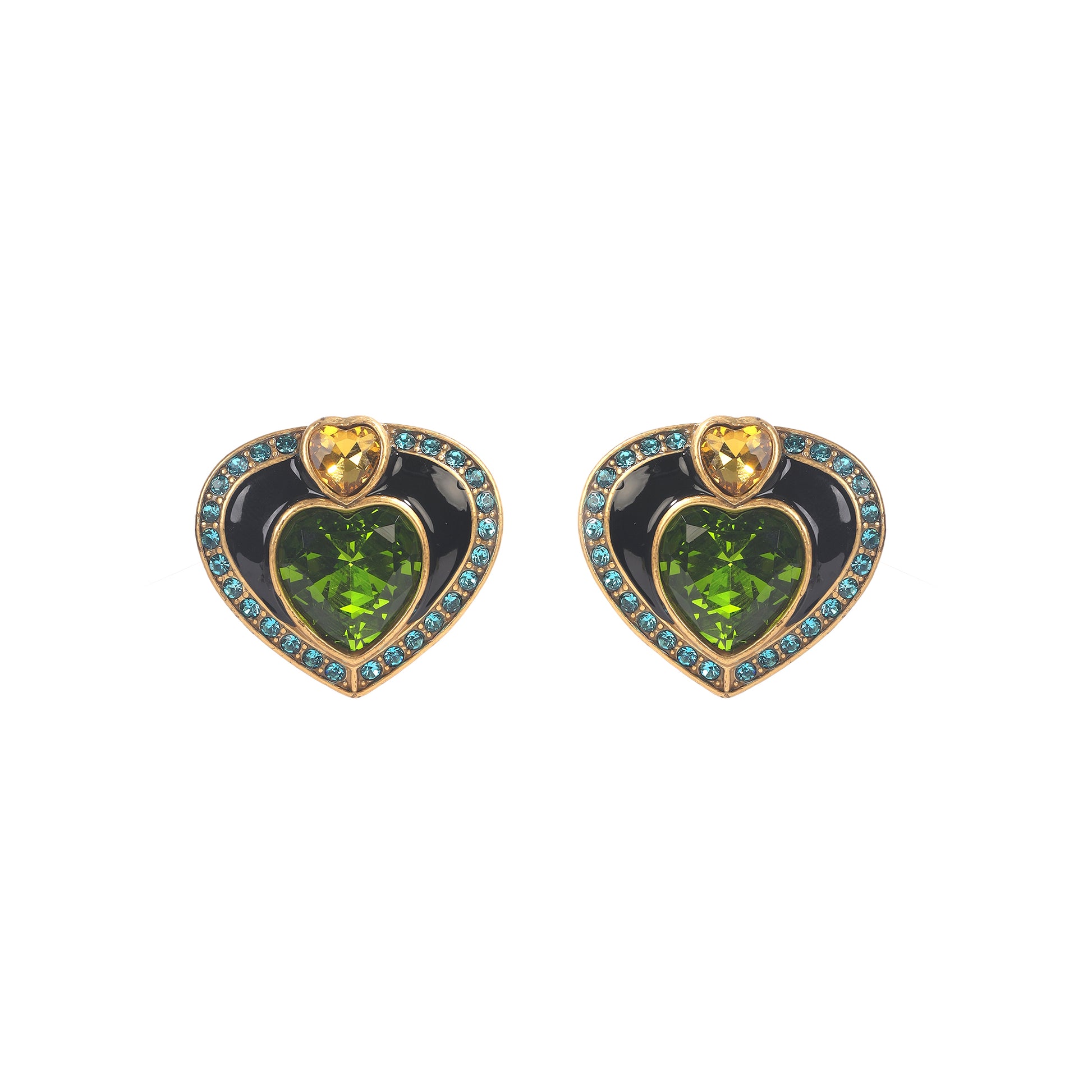 Siete wonder Earring - Jade Enamel - image 1