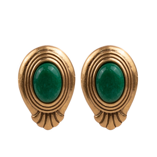 Siete Wonder - Emerald Bough Earrings